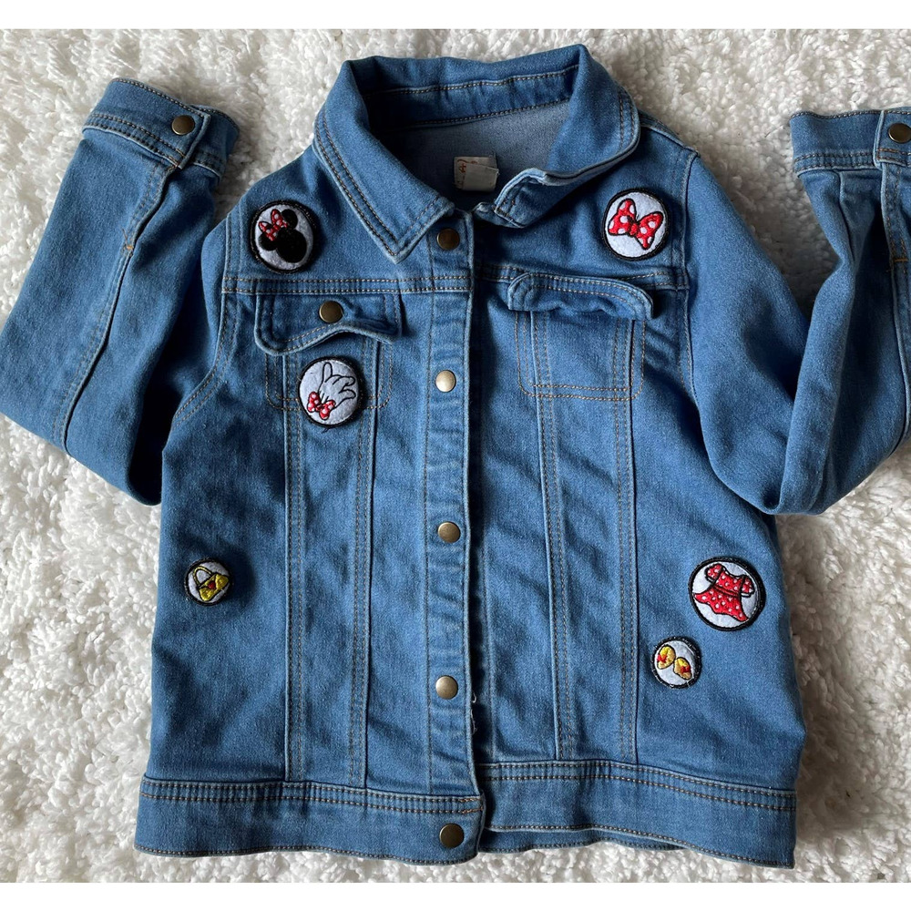 Disney Collection GIrls Jean Jacket EUC